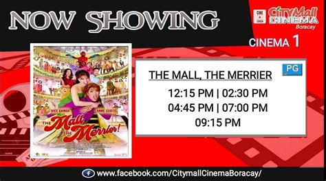 CityMall Boracay Cinema Movie Schedule .